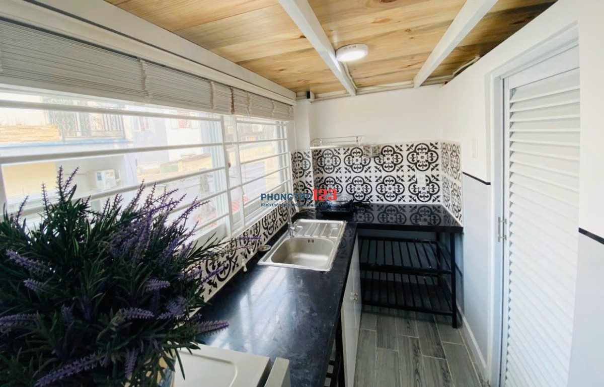Phòng Trọ 2 Tầng Duplex Full Nội Thất ngay đường Chu Văn An, Chợ Bà Chiểu, gần Phan Đăng Lưu