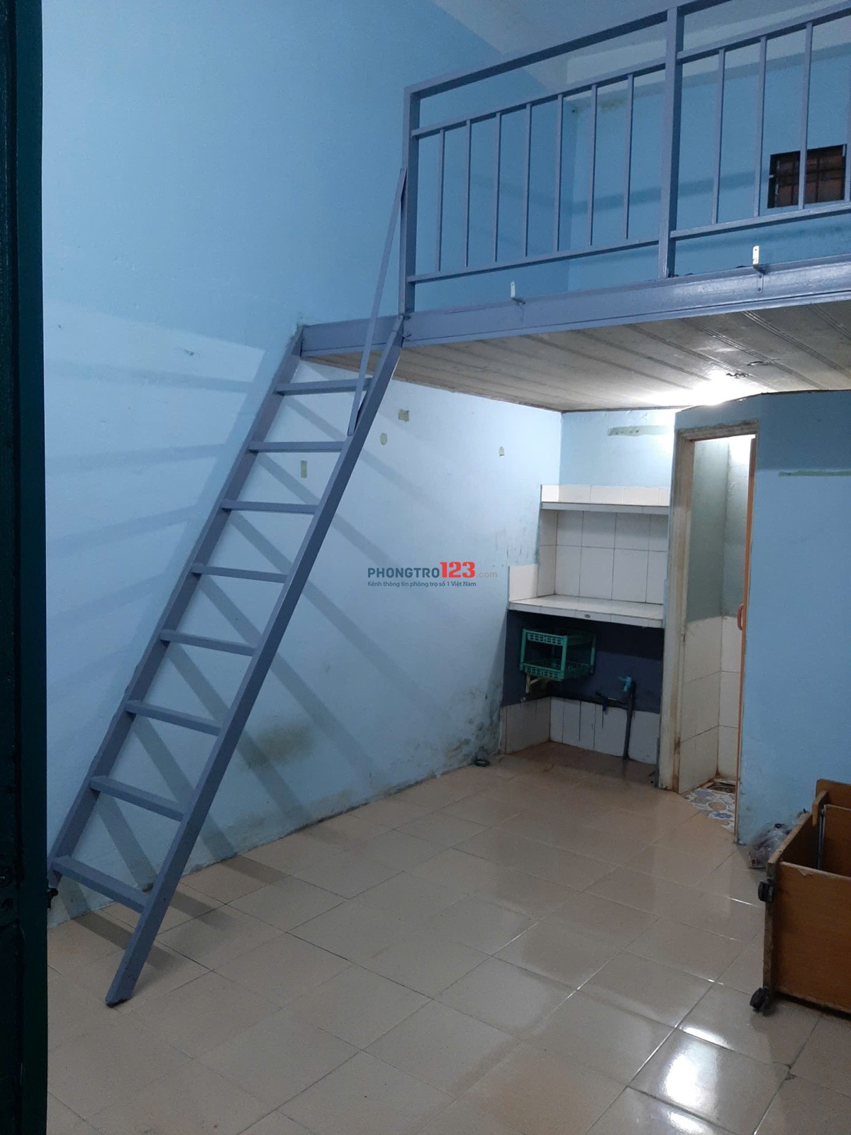 Phòng có gác ngay trung tâm Q7 yên tĩnh trọn gói 1,8 triệu