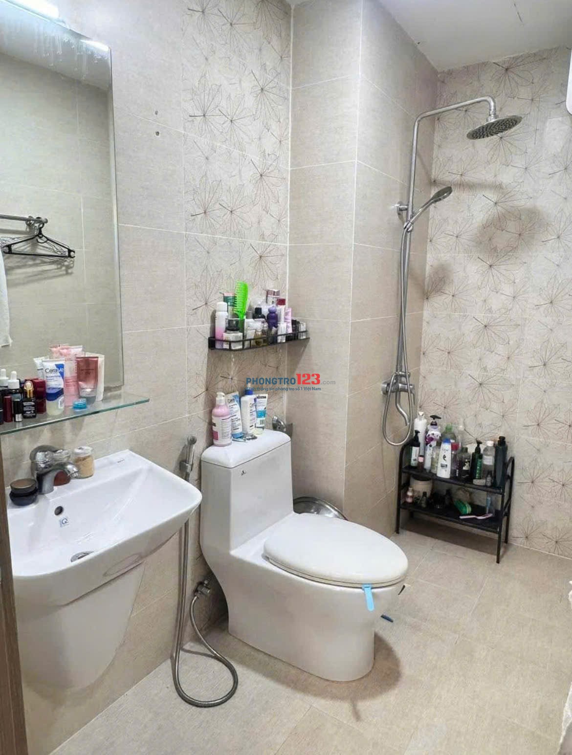 Ruby Garden, Nguyễn Sỹ Sách, TB, 57m2, 1PN rộng rãi, 7tr5/th