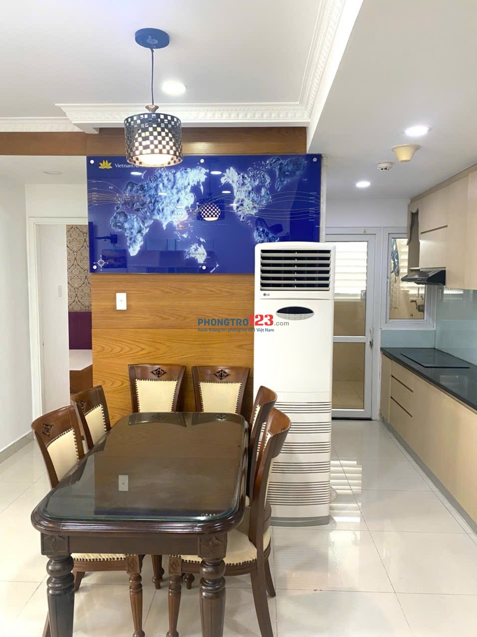 Tìm 1 nữ ở ghép share chung phòng master trong căn hộ 82m2 2PN 2WC chung cư Thuỷ Lợi 4 Bình Thạnh