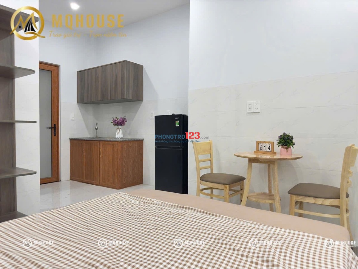 STUDIO MỚI RỘNG 25m2 ĐẦY ĐỦ TIỆN NGHI NGAY QUẬN 10