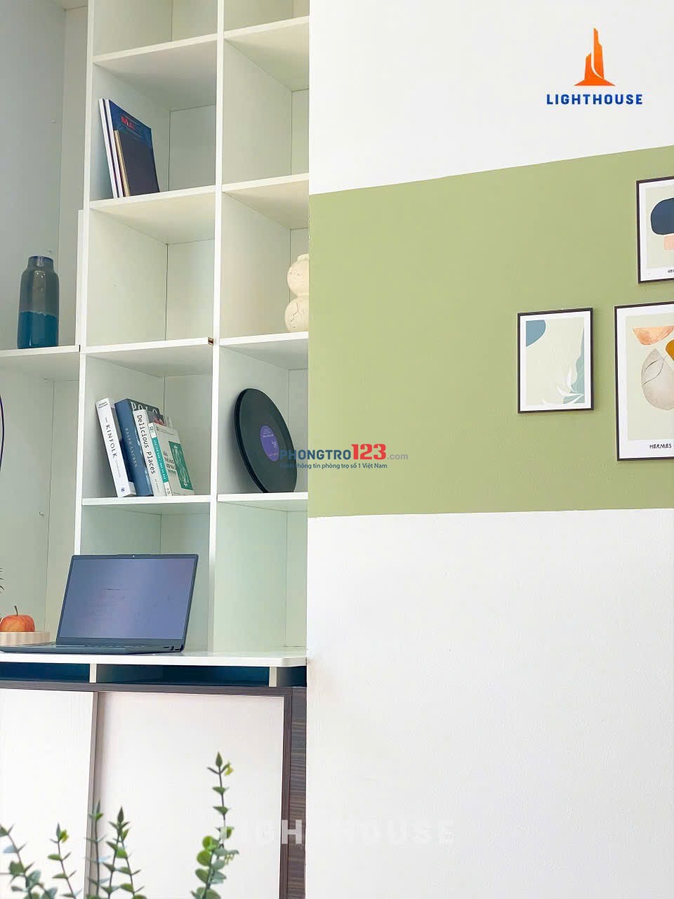 Cho thuê căn hộ dịch vụ với 1 phòng ngủ và ban công full nội thất gần LOTTE Mart Tân Bình