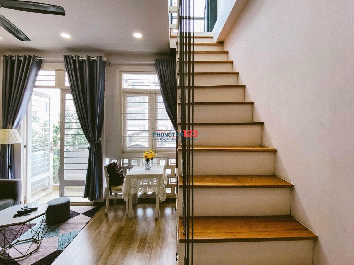  Penthouse 2 tầng 80m2 - ban công - full nội thất ngay Etown Tân Bình
