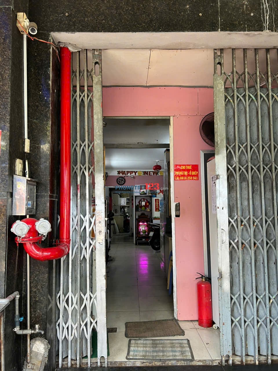 KTX gần BV Chợ Rẫy, ĐH Y Dược, an toàn cao về phòng cháy chữa cháy.