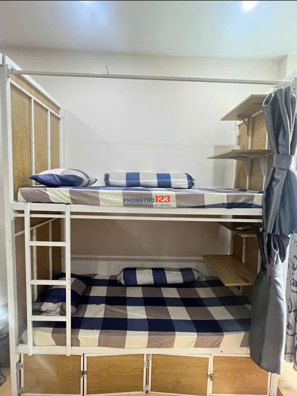 KÝ TÚC XÁ dành cho Sinh viên, BS, NV y tế BV CHỢ RẪY, Hùng Vương, ĐH Y DƯỢC, Kinh tế, Hồng Bàng