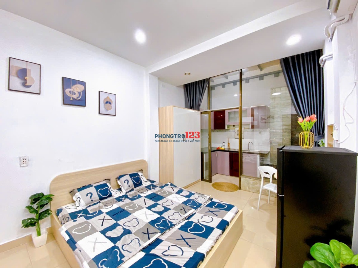CHO THUÊ PHÒNG STUDIO TÁCH BẾP 30M2 Ở PHÚ NHUẬN GIÁ CHỈ 6 TRIỆU