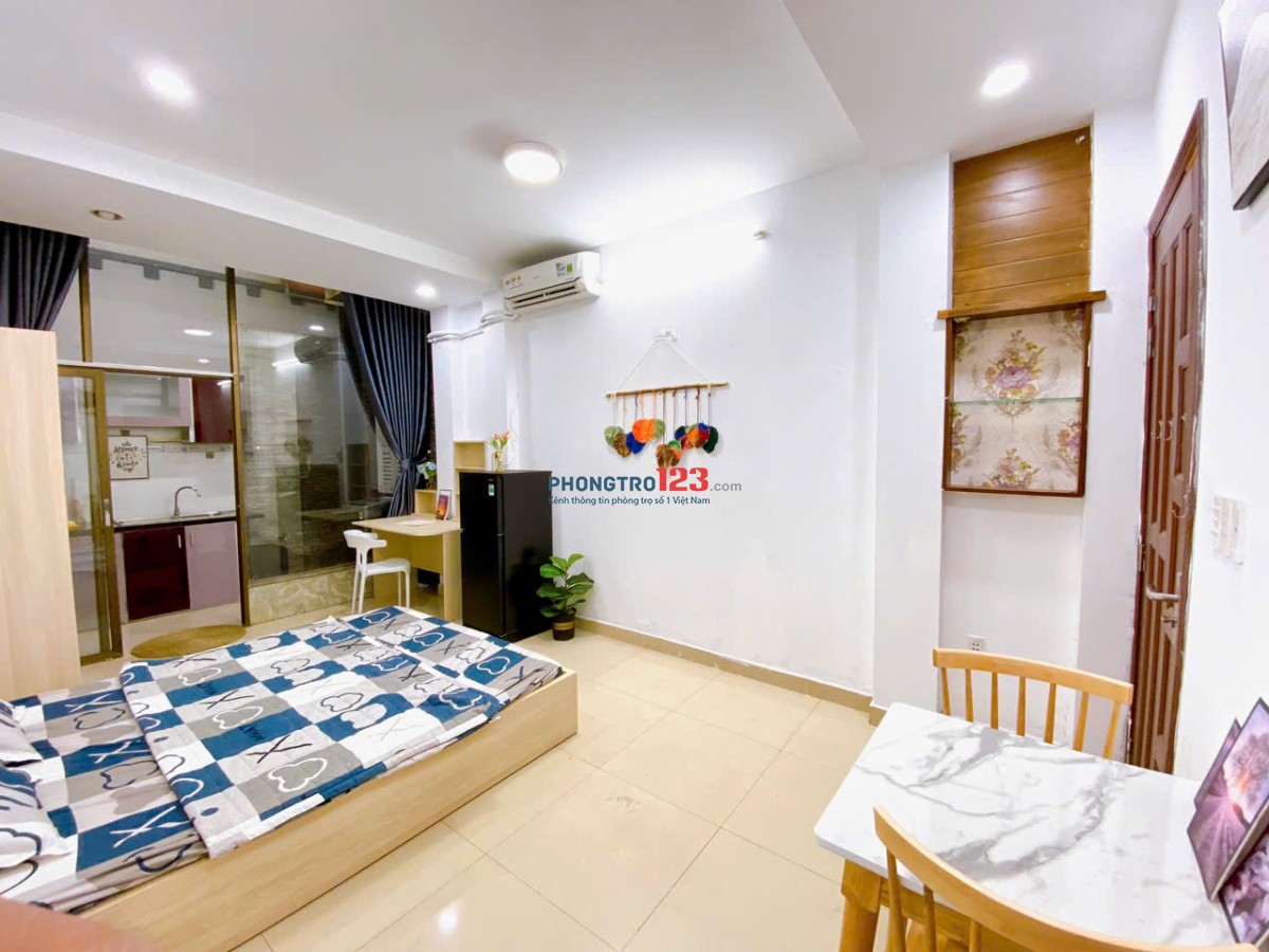 CHO THUÊ PHÒNG STUDIO TÁCH BẾP 30M2 Ở PHÚ NHUẬN GIÁ CHỈ 6 TRIỆU