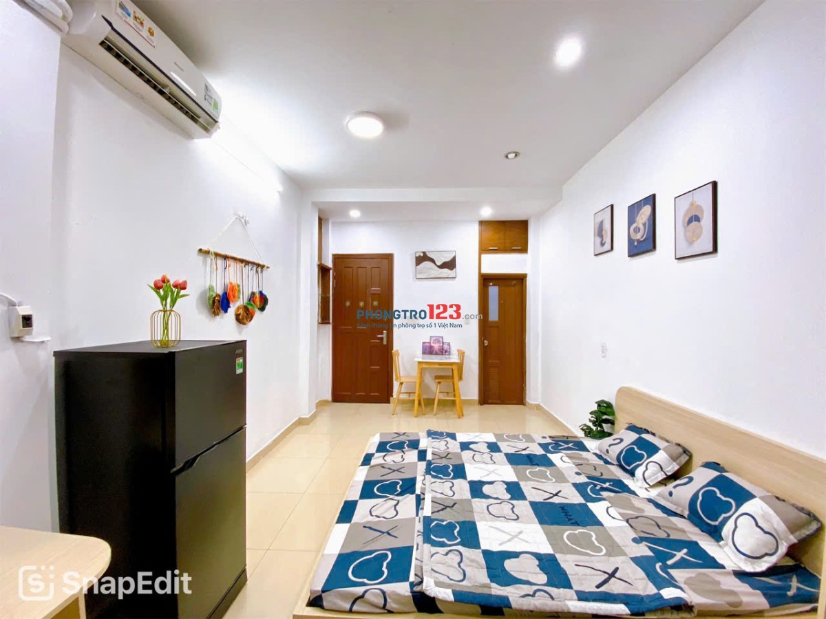 CHO THUÊ PHÒNG STUDIO TÁCH BẾP 30M2 Ở PHÚ NHUẬN GIÁ CHỈ 6 TRIỆU