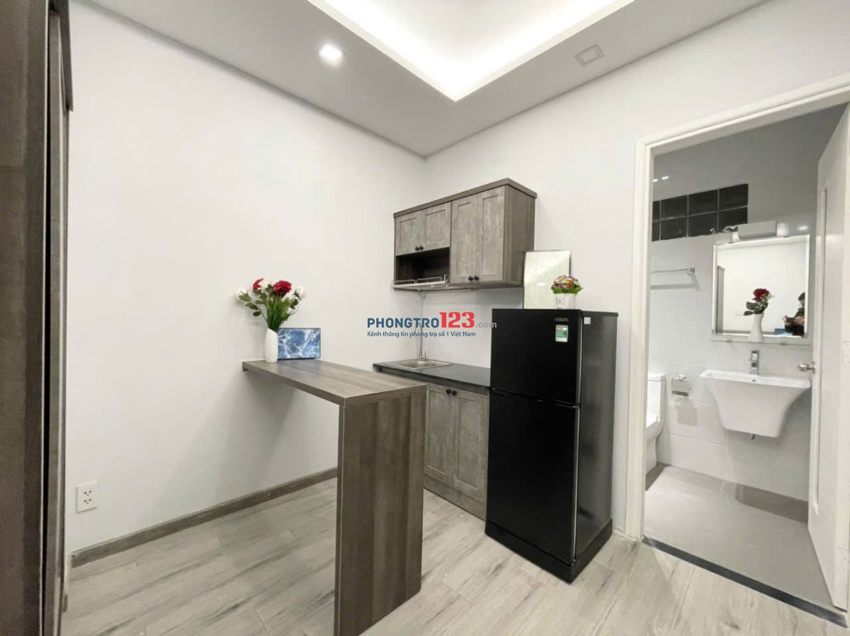 CHÍNH CHỦ CHO THUÊ STUDIO FULL NỘI THẤT TẠI TÂN ĐỊNH Q1