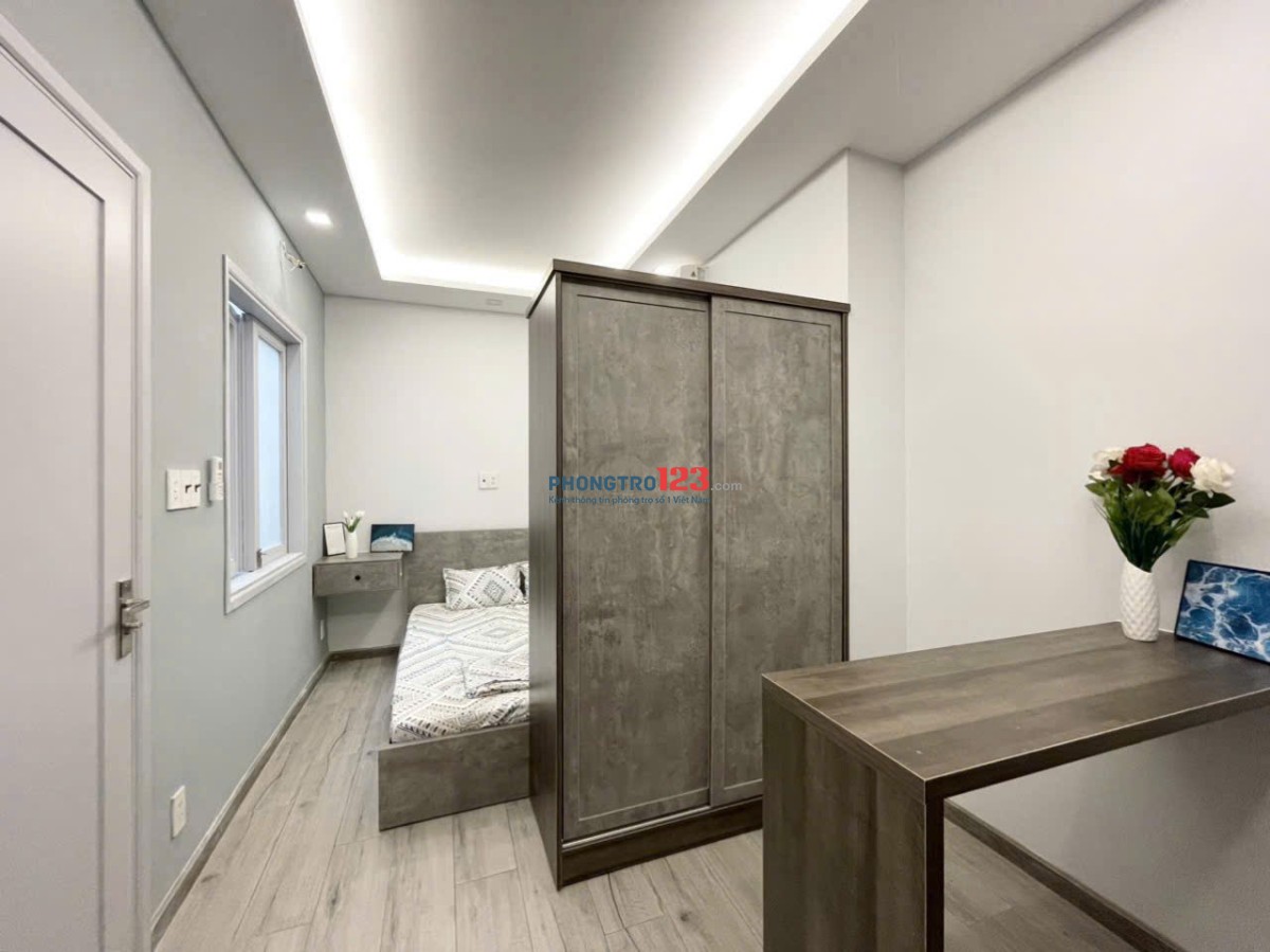 CHÍNH CHỦ CHO THUÊ STUDIO FULL NỘI THẤT TẠI TÂN ĐỊNH Q1