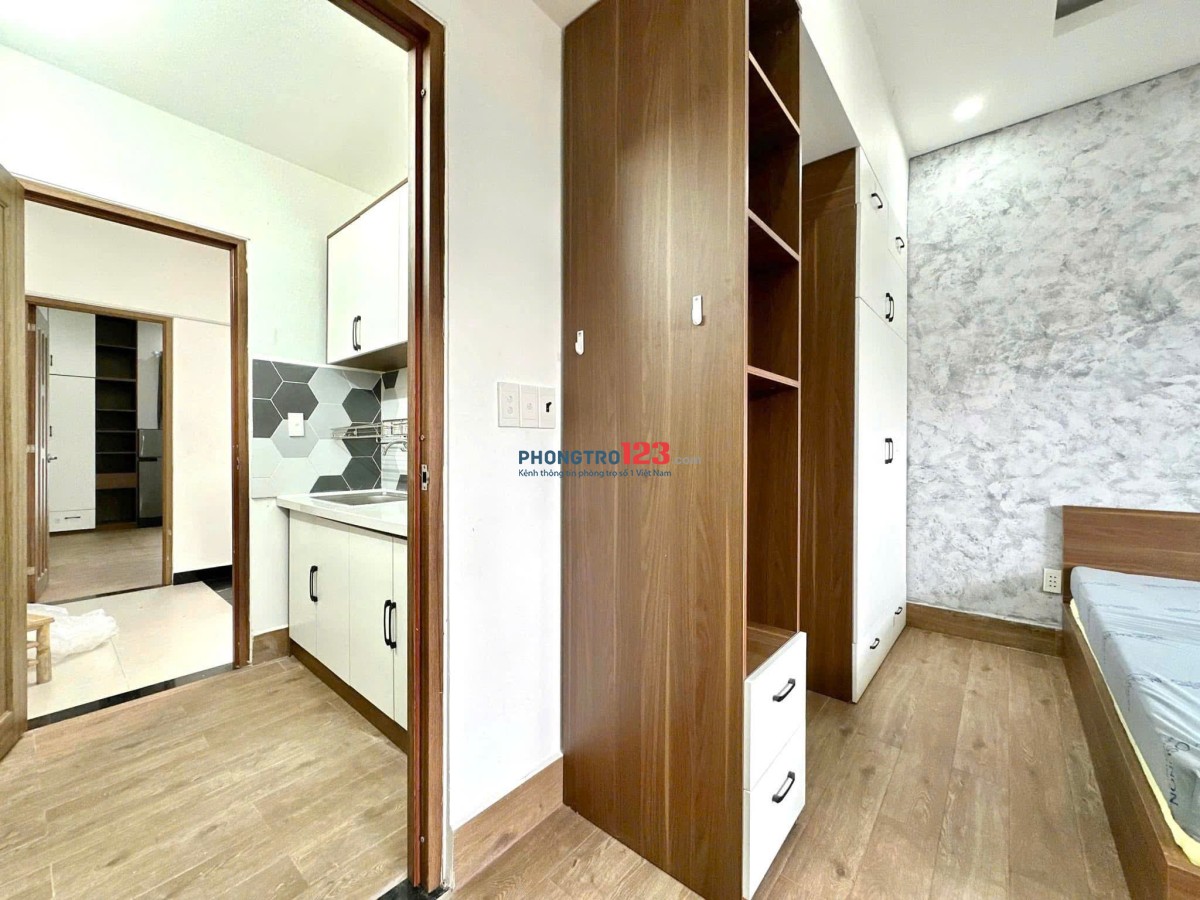 CHÍNH CHỦ CHO THUÊ STUDIO TÁCH BẾP Q3 - CÓ MÁY GIẶT RIÊNG