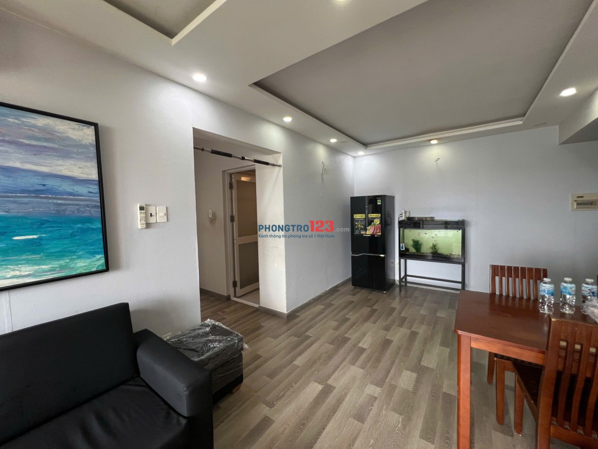 Chính chủ cho thuê chung cư Bàu Cát 2 Full nội thất 2PN 2WC 80m2