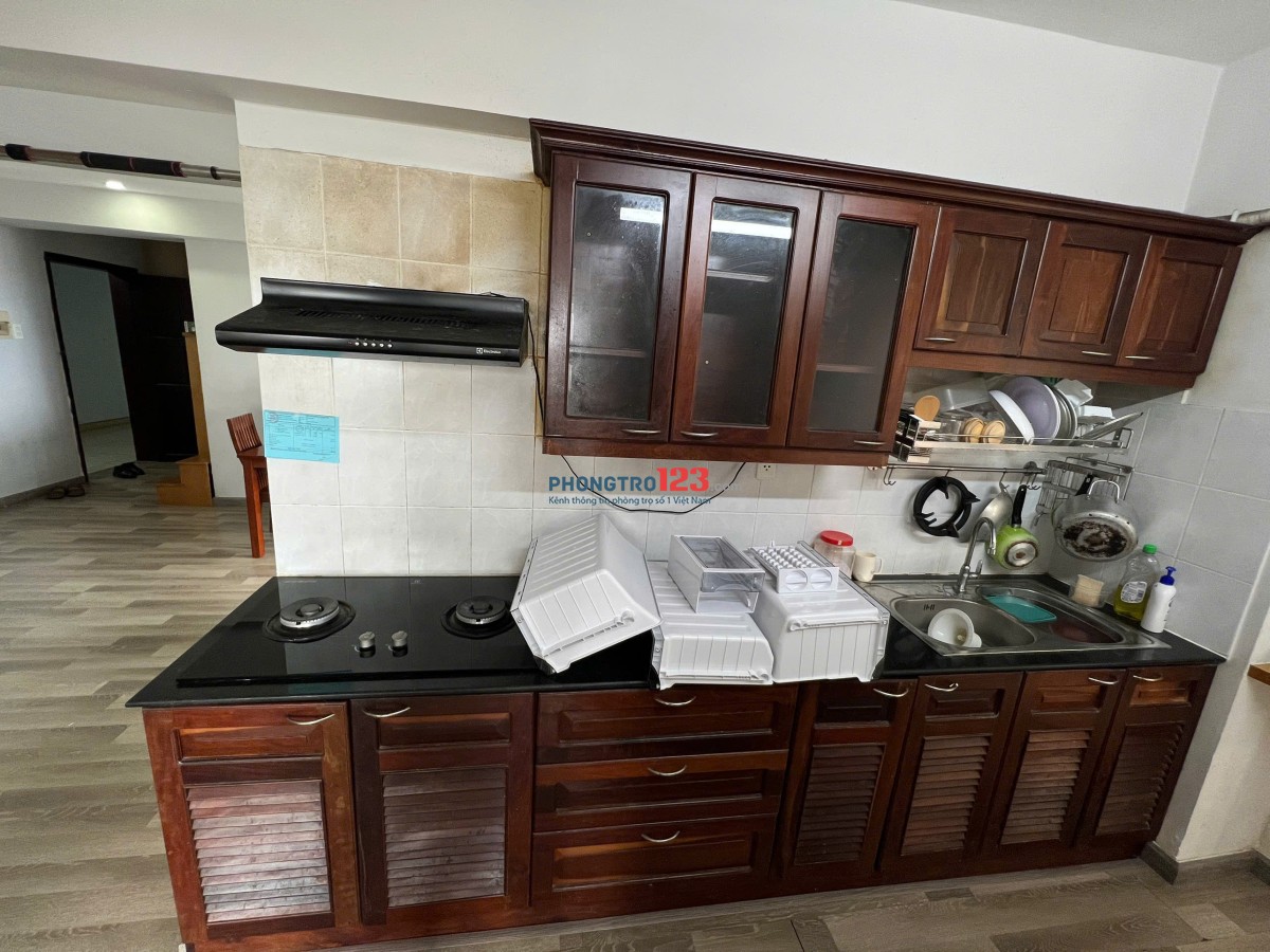Chính chủ cho thuê chung cư Bàu Cát 2 Full nội thất 2PN 2WC 80m2