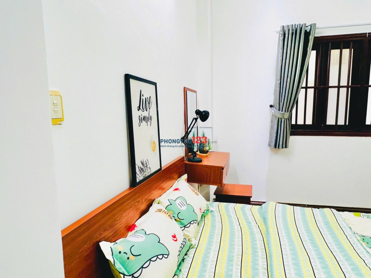Cho thuê phòng trọ cửa sổ, Bình Thạnh, giáp Quận 1, Phú Nhuận, Điện Biên Phủ, Nguyễn Hữu Cảnh