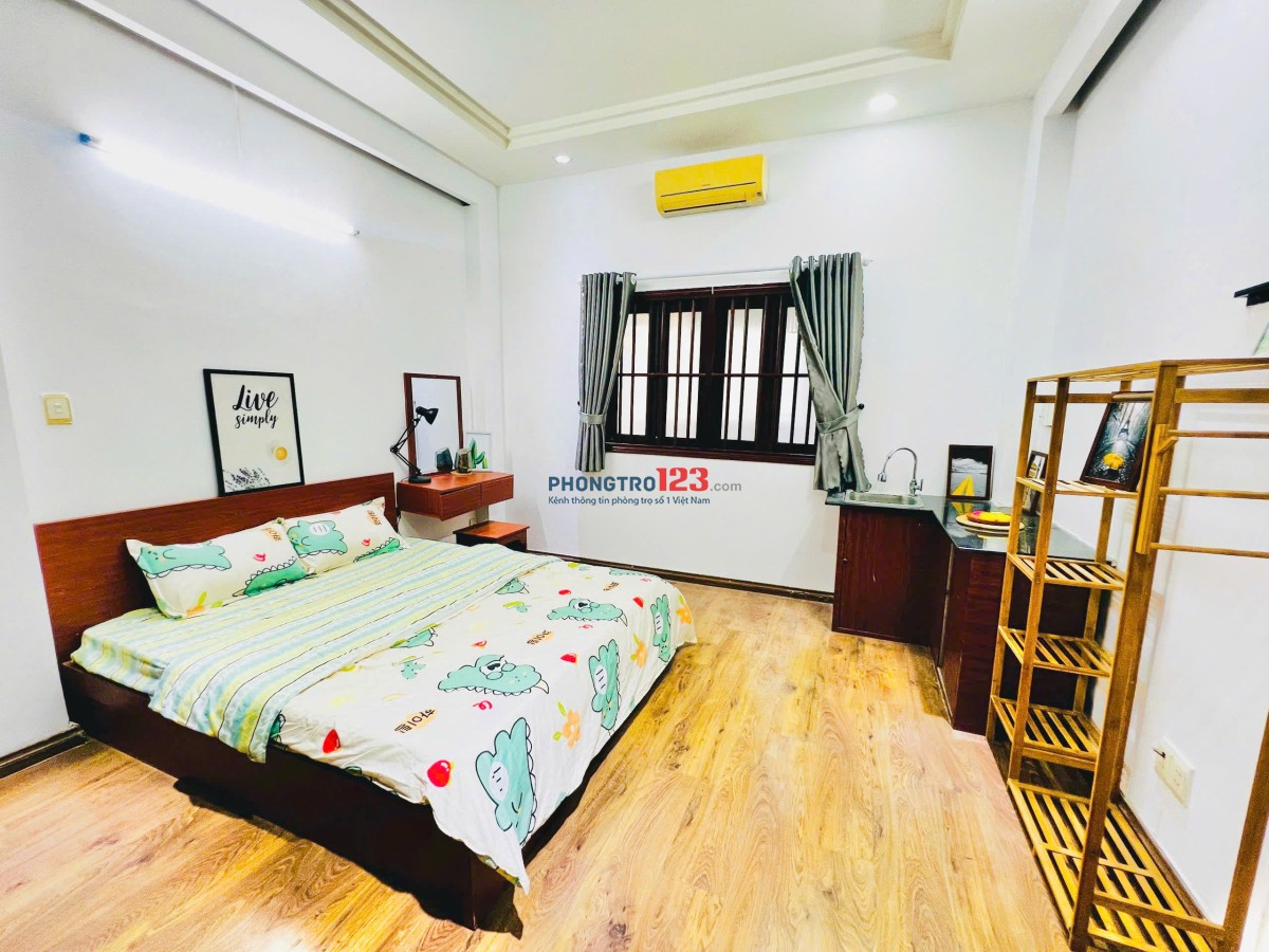 Cho thuê phòng trọ cửa sổ, Bình Thạnh, giáp Quận 1, Phú Nhuận, Điện Biên Phủ, Nguyễn Hữu Cảnh