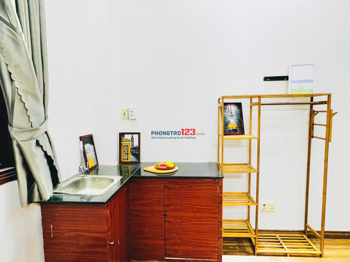 Cho thuê phòng trọ cửa sổ, Bình Thạnh, giáp Quận 1, Phú Nhuận, Điện Biên Phủ, Nguyễn Hữu Cảnh