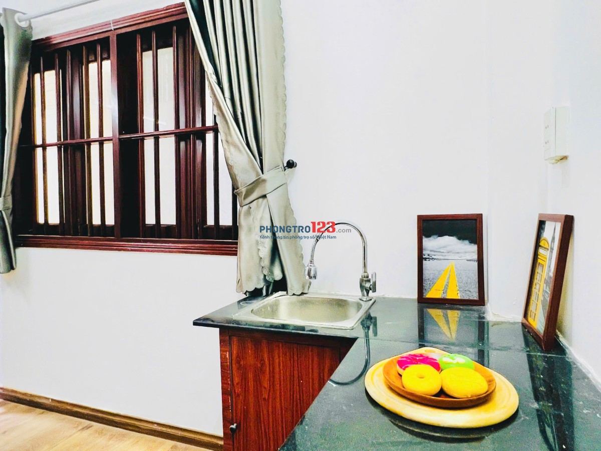 Cho thuê phòng trọ cửa sổ, Bình Thạnh, giáp Quận 1, Phú Nhuận, Điện Biên Phủ, Nguyễn Hữu Cảnh