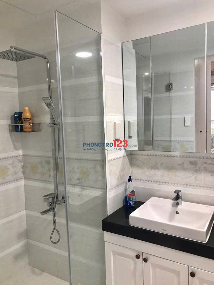Chung cư Nguyễn Bỉnh Khiêm, P1, GV: 78m2, 2p ngủ, 2wc, ban công, 13tr5