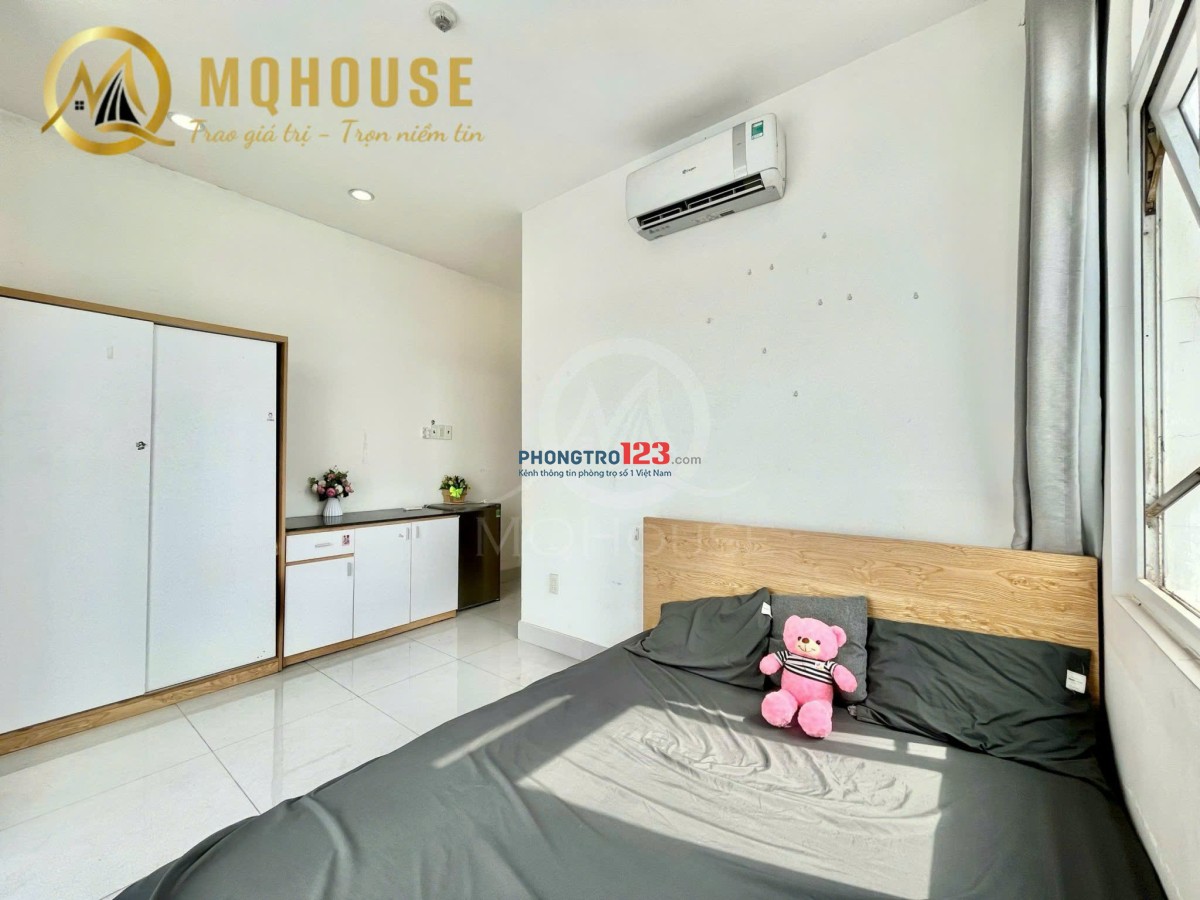 Phòng Trọ Gò Vấp Mới Khai Trương Có Ban Công, Full Nội Thất Thang Máy Chuẩn 5 Sao Đường Phan Văn Trị