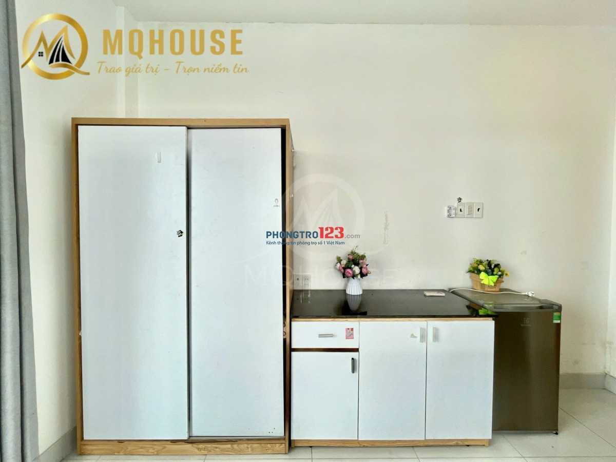 Phòng Trọ Gò Vấp Mới Khai Trương Có Ban Công, Full Nội Thất Thang Máy Chuẩn 5 Sao Đường Phan Văn Trị