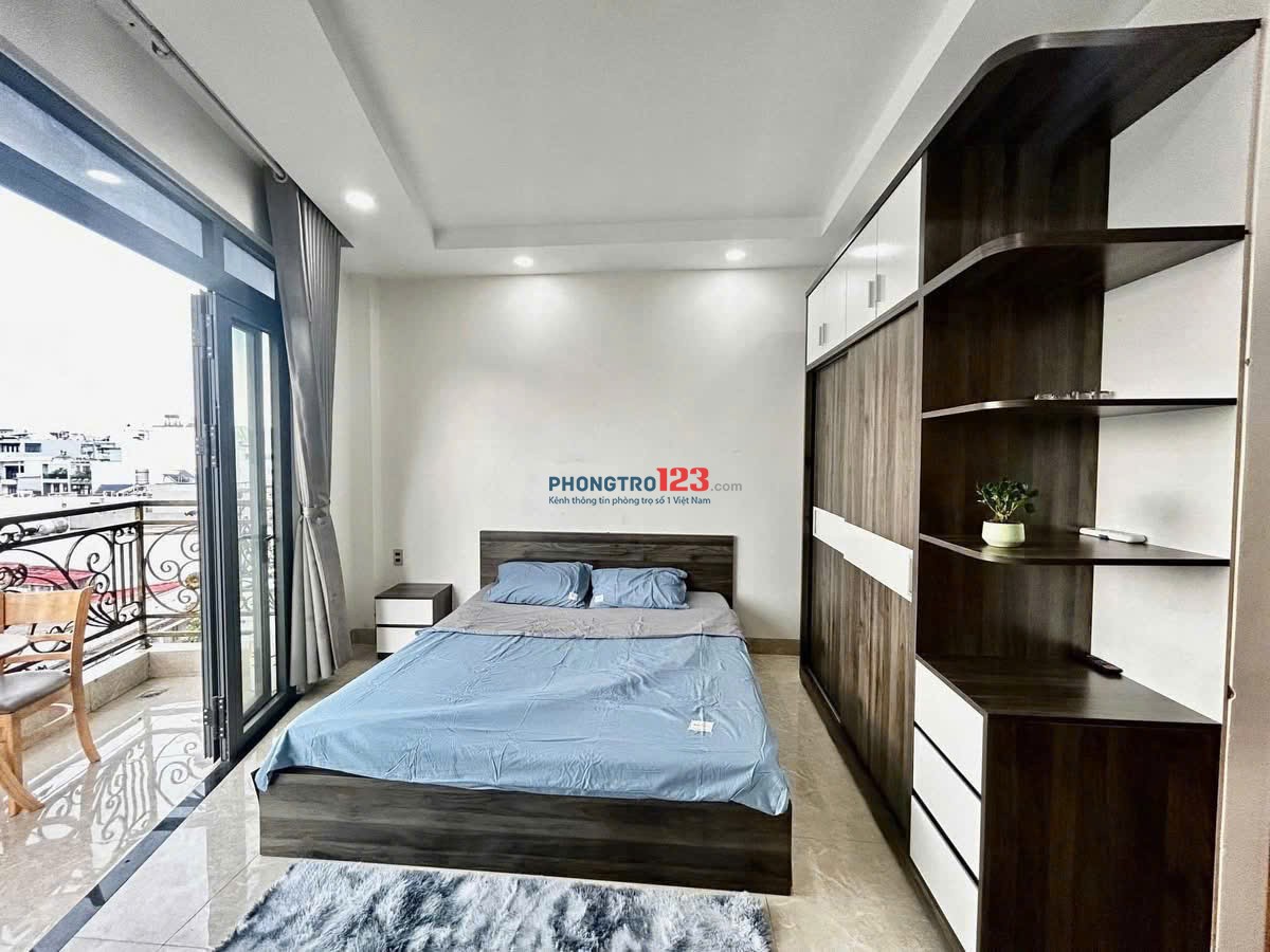 CHO THUÊ STUDIO BAN CÔNG LẦU 5 VIEW ĐẸP THOÁNG MÁT TẠI BÌNH THẠNH