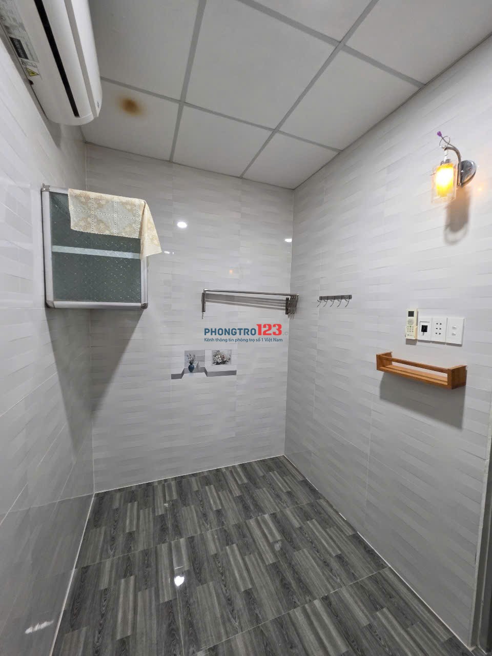 Phòng trọ 2 phòng ngủ có sẵn nội thất tiện nghi như hình tại TP Bến Tre