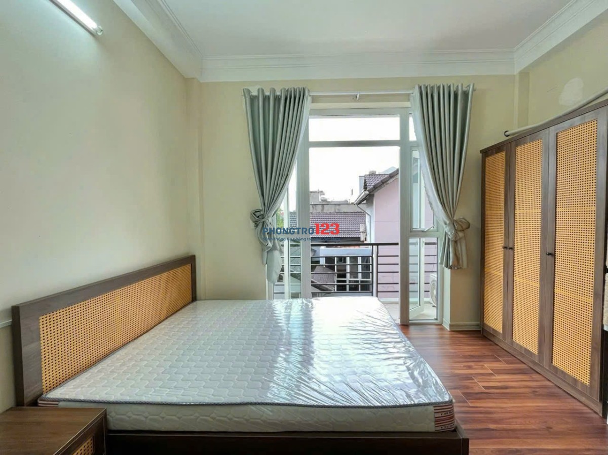 Phòng trọ full nội thất 35m2 Nguyễn Trọng Tuển Phú Nhuận gần ngã tư Phú Nhuận, sân bay giáp Tân Bình