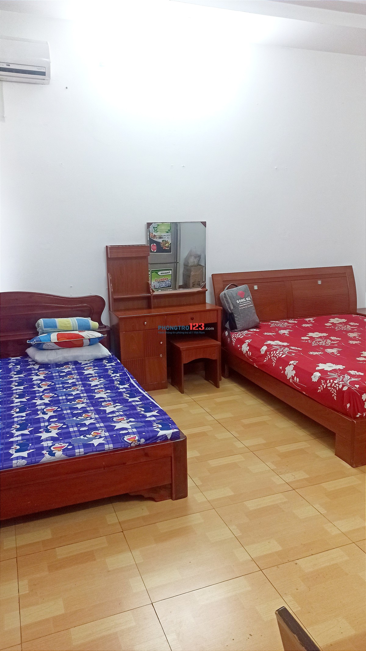 Phòng KTX GHÉP Nữ Máy Lạnh Chỉ 1tr9/Tháng. CHO SV, NGƯỜI ĐI LÀM NGAY THẢO ĐIỀN Q2