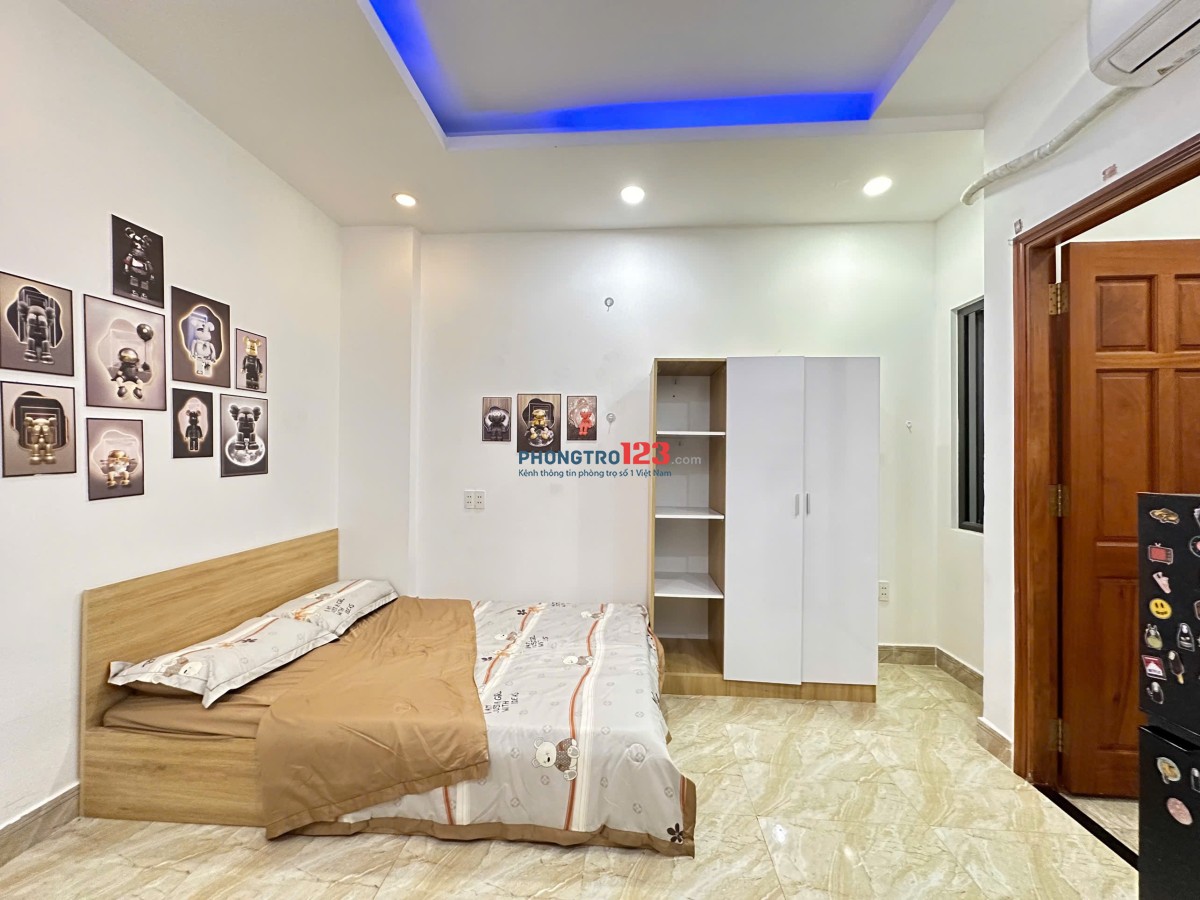 Phòng studio 25m2 mới 100% full nội thất ngay sân bay