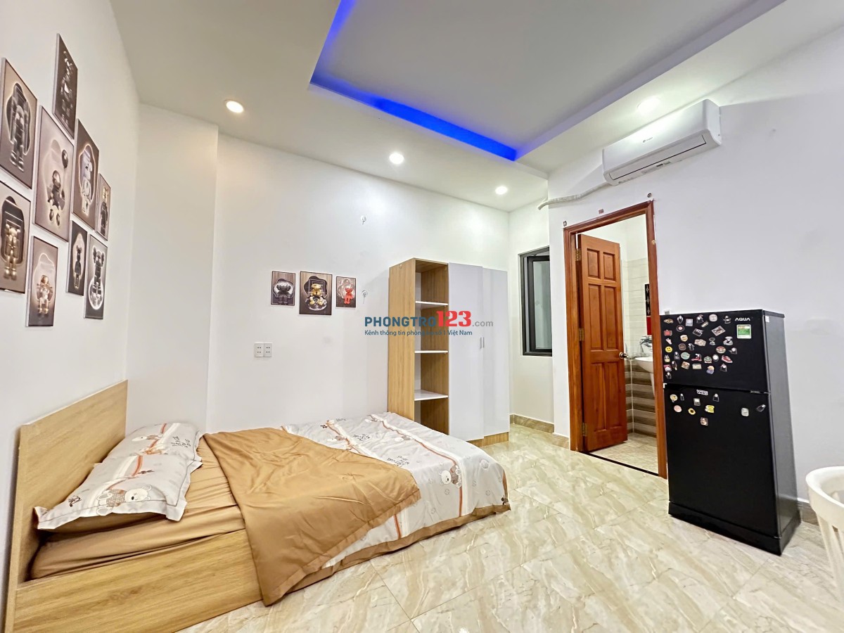 Phòng studio 25m2 mới 100% full nội thất ngay sân bay