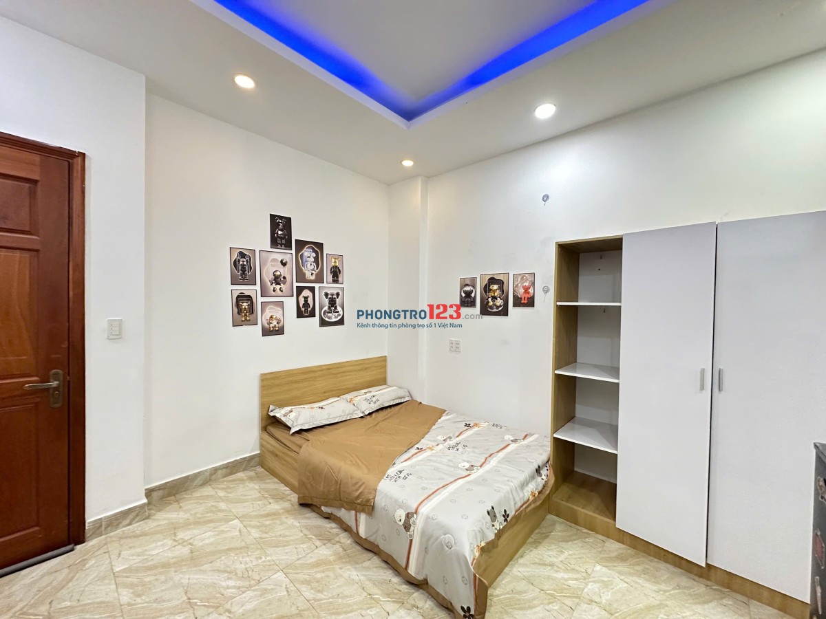 Phòng studio 25m2 mới 100% full nội thất ngay sân bay