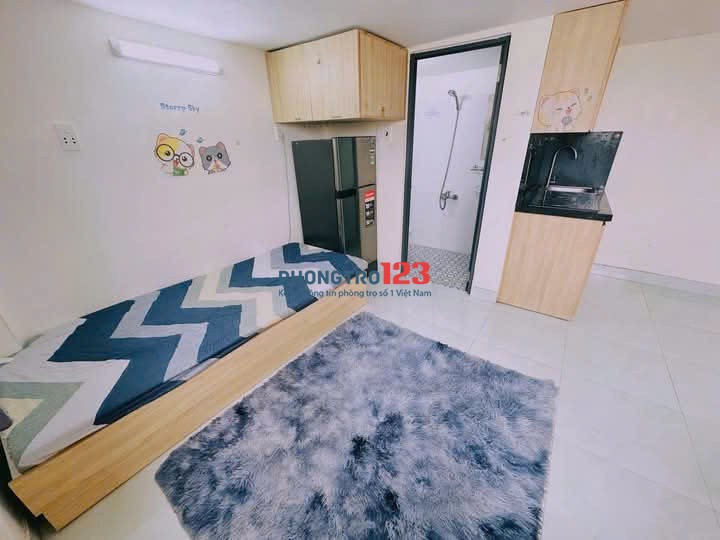 TRỐNG LẠI 1P CHDV FULL NỘI THẤT NGAY ĐƯỜNG LUỸ BÁN BÍCH