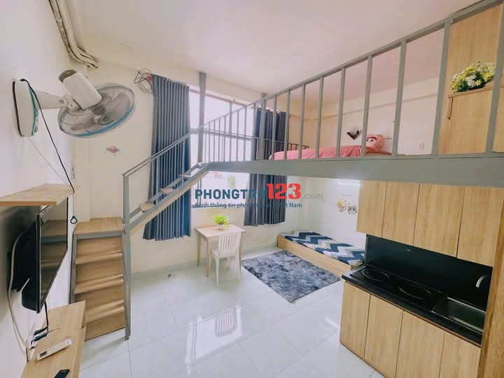 TRỐNG LẠI 1P CHDV FULL NỘI THẤT NGAY ĐƯỜNG LUỸ BÁN BÍCH