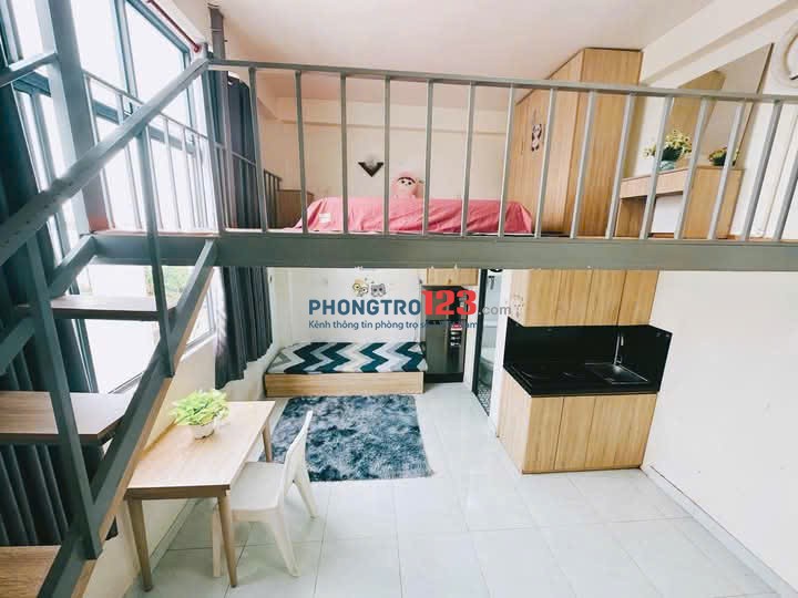 TRỐNG LẠI 1P CHDV FULL NỘI THẤT NGAY ĐƯỜNG LUỸ BÁN BÍCH