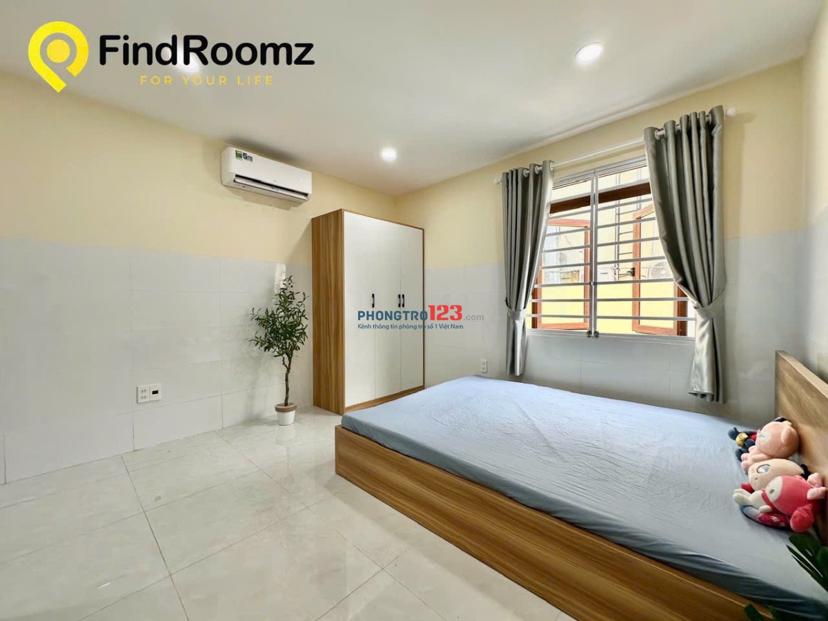 Cho thuê studio 30m2 có cửa sổ thoáng, nội thất đầy đủ - Phan Văn Trị, Bình Thạnh gần ĐH Văn Lang