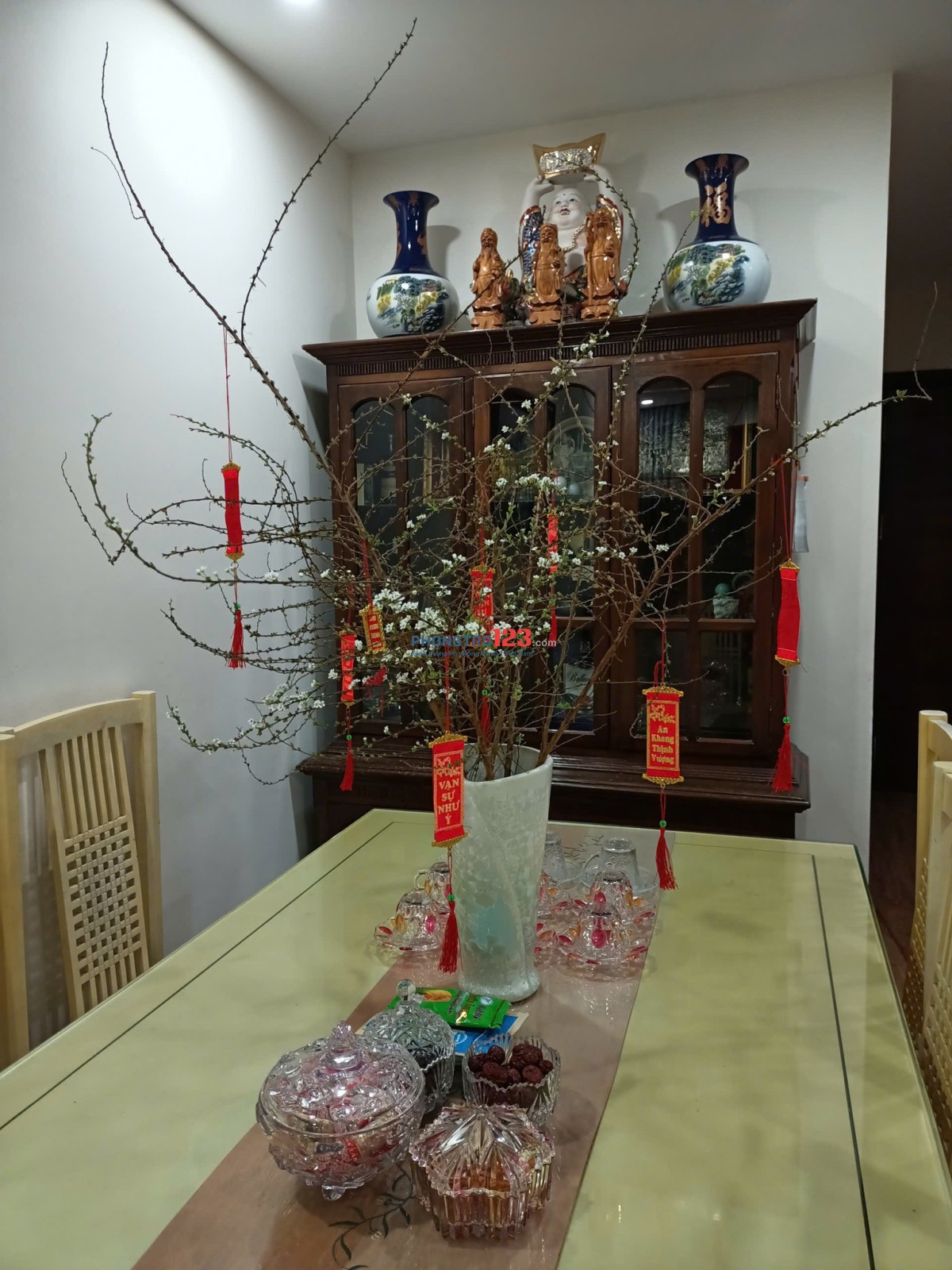 CHÍNH CHỦ CHO THUÊ CĂN HỘ 70M², TẦNG TRUNG – FULL NỘI THẤT GỖ, BẾP