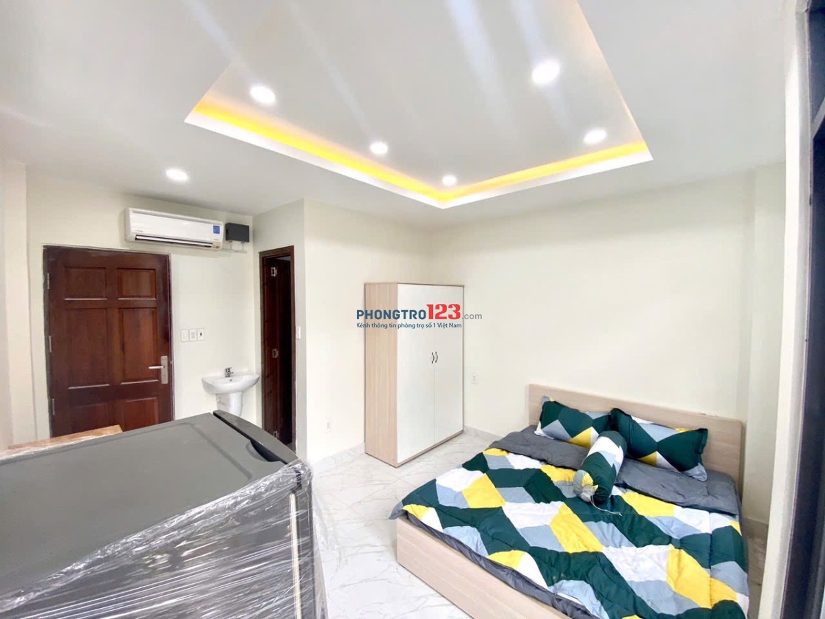 Cho Thuê Phòng Trung Tâm Phú Nhuận_Bancol_Full Nội Thất_giáp Q1, Q3