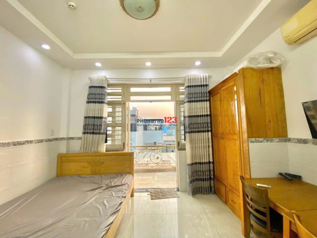 Phòng trọ full nội thất 35m2 Nguyễn Văn Thương Bình Thạnh gần ĐH Ngoại Thương, Hutech giáp Q2, Q1