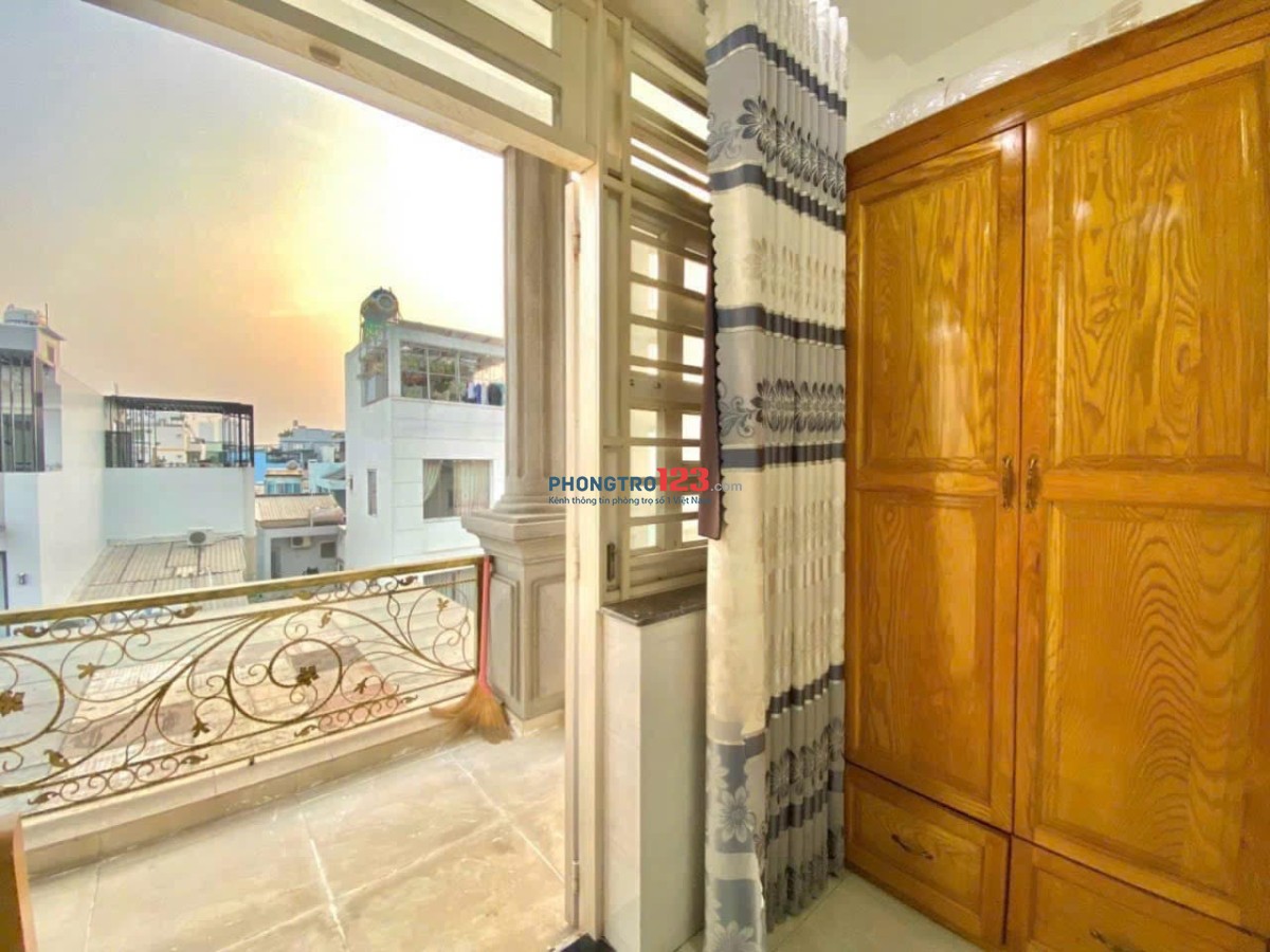 Phòng trọ full nội thất 35m2 Nguyễn Văn Thương Bình Thạnh gần ĐH Ngoại Thương, Hutech giáp Q2, Q1