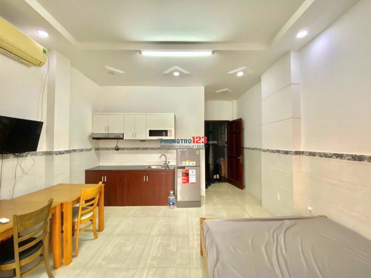 Phòng trọ full nội thất 35m2 Nguyễn Văn Thương Bình Thạnh gần ĐH Ngoại Thương, Hutech giáp Q2, Q1