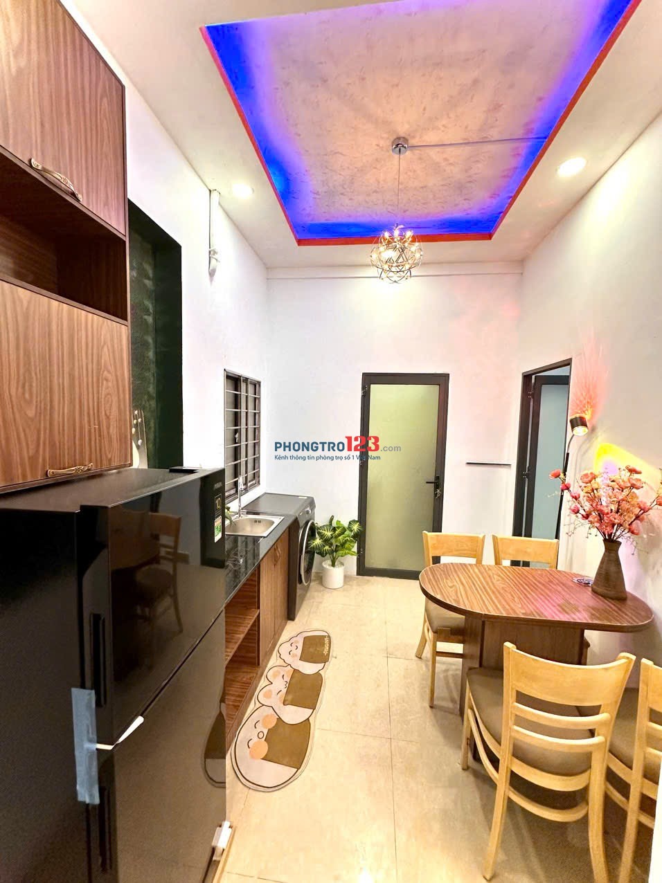  CĂN HỘ XỊN XÒ TÂN BÌNH 2 phòng ngủ + 2WC (có bồn tắm to oạch) + 1 phòng khách