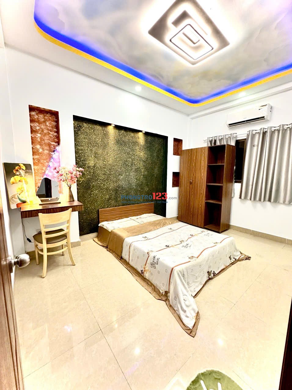  CĂN HỘ XỊN XÒ TÂN BÌNH 2 phòng ngủ + 2WC (có bồn tắm to oạch) + 1 phòng khách