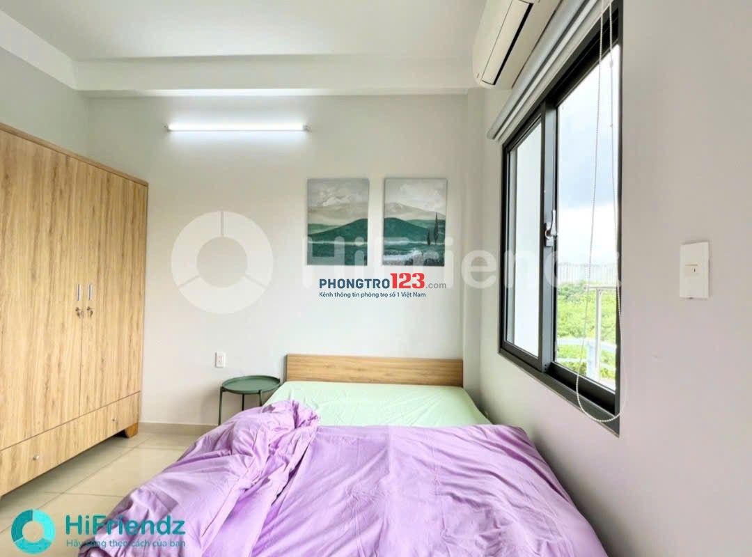 Studio ban công, bao phí quản lý, đối diện ĐH RMIT, TDTU