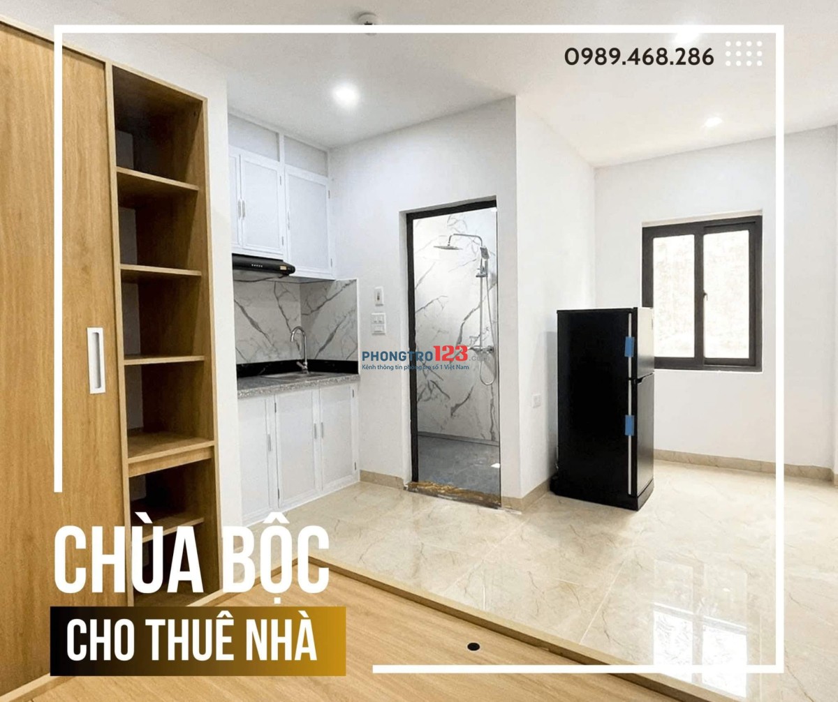 Chính chủ cho thuê phòng tại ngõ 43 Chùa Bộc nhà mới xây, full nội thất