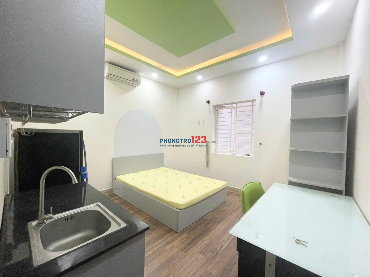 Tìm phòng Q8, chuyên Phạm Hùng Nối dài Ban công cửa sổ Full nội thất
