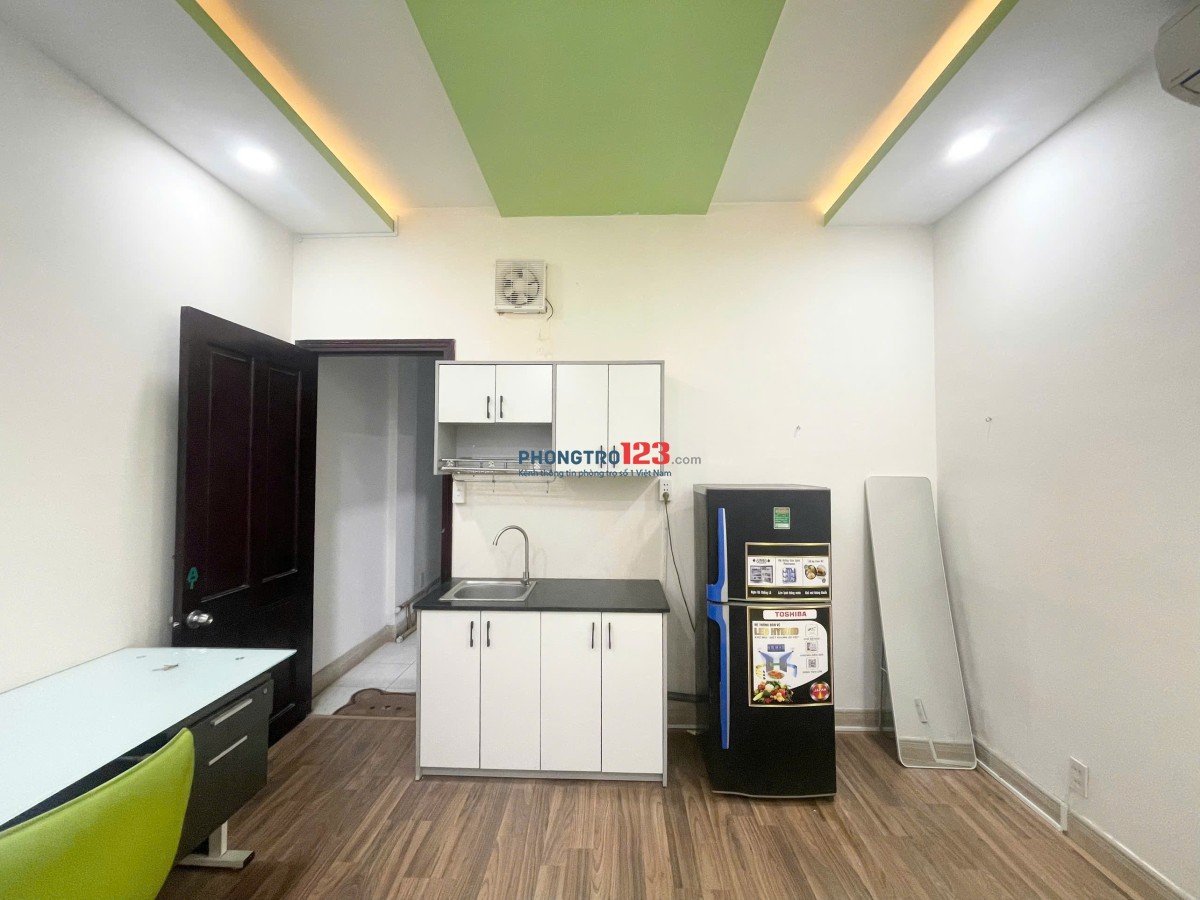 Tìm phòng Q8, chuyên Phạm Hùng Nối dài Ban công cửa sổ Full nội thất