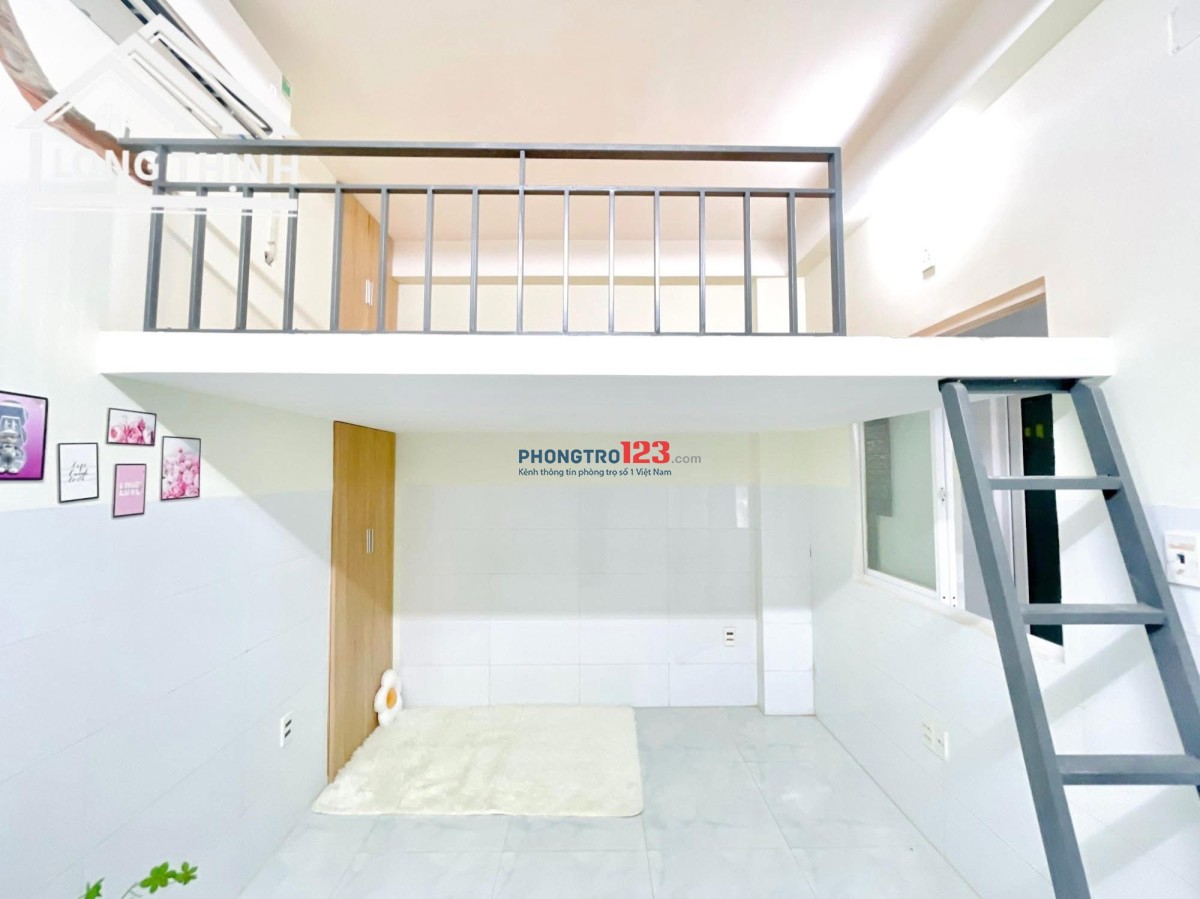 PHÒNG TRỌ DUPLEX 18m2 CÓ CỬA SỔ, ĐẦU HƯỚNG ĐẸP ĐÓN NẮNG VÀ HÀNH LANG THOÁNG MÁT