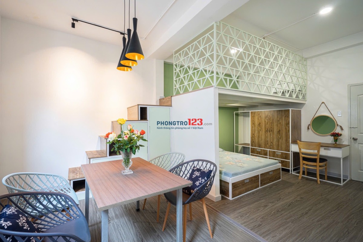 CHO THUÊ CĂN HỘ DUPLEX SIÊU XINH - GẦN CHỢ TÂN ĐỊNH QUẬN 1
