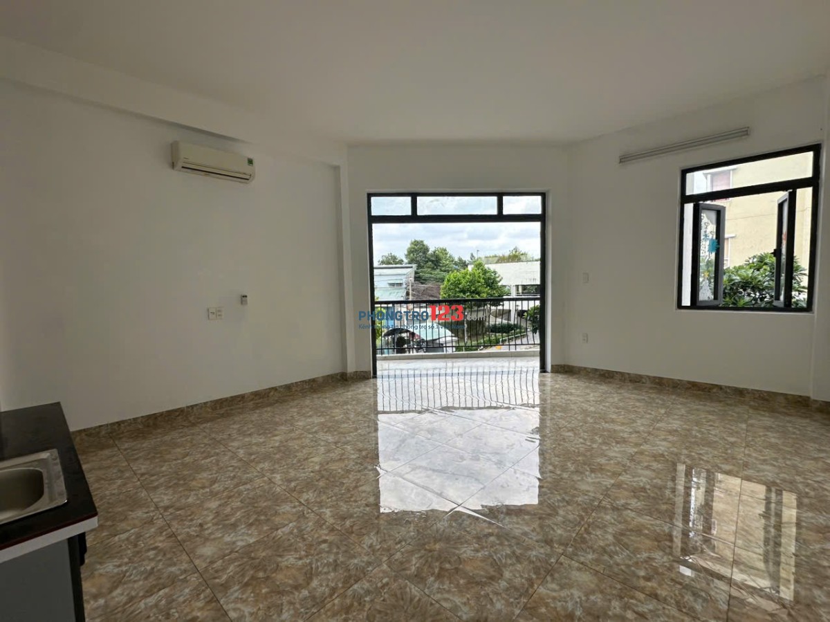 CHO THUÊ PHÒNG BAN CÔNG NGAY KHU VIP HIỆP THÀNH CITY – NGUYỄN THỊ BÚP, Q.12 – GẦN CÔNG VIÊN PHẦN MỀM