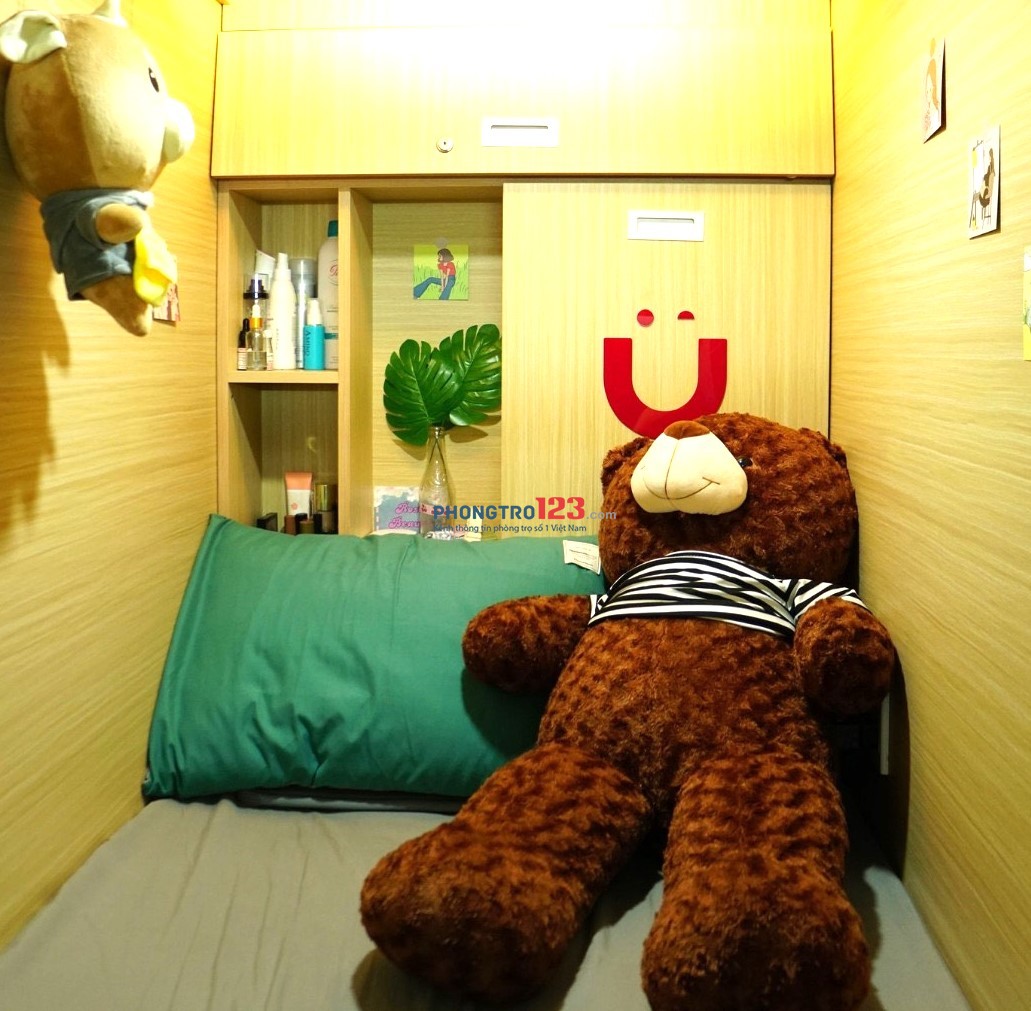 Hệ thống phòng trọ KTX Sleepbox Full NT - Q BT GIÁ 950k(TÙY CHI NHÁNH)